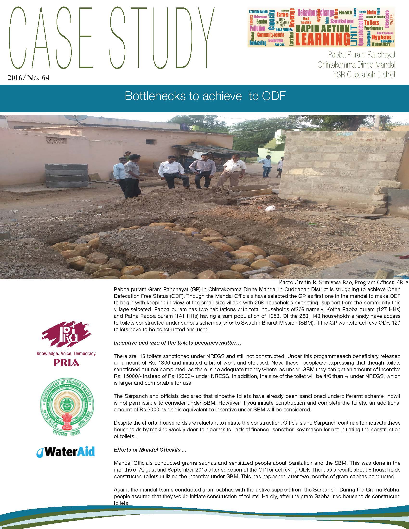 Bottlenecks To Achieving ODF